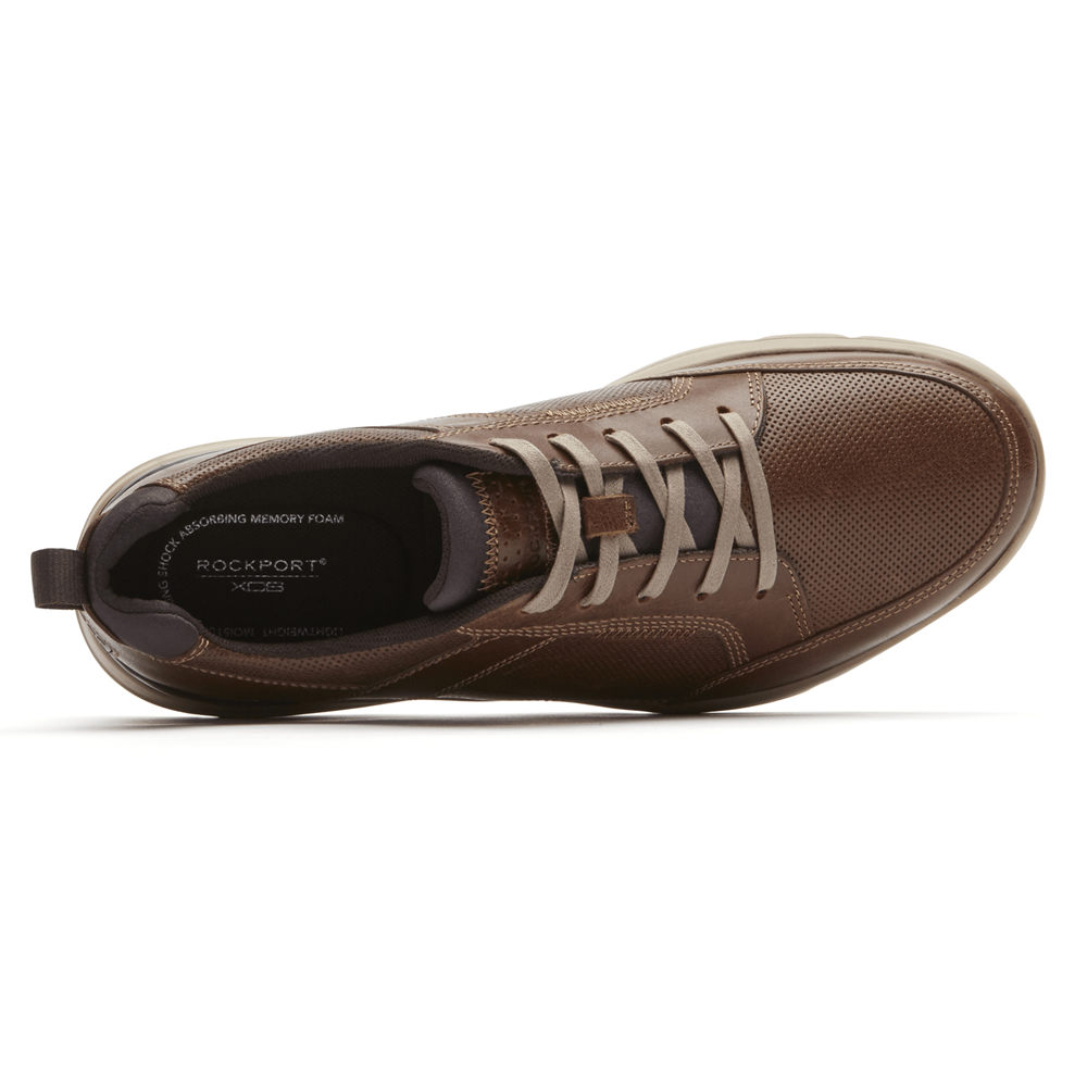 Rockport Mens Sneakers Brown - City Edge Lace-Up - UK 089-PQJGAO